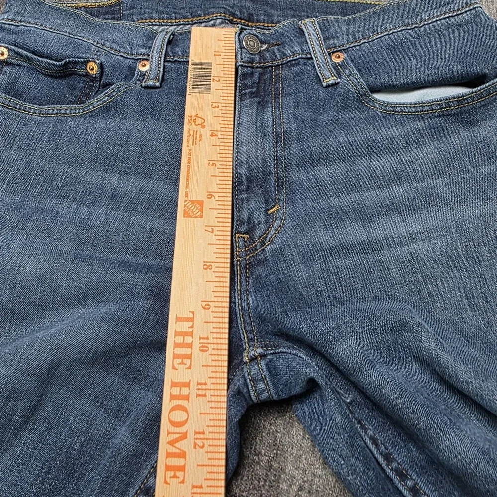 Levis 559 Jeans Mens 33x34 Relaxed Fit Straight Leg Stretch Denim Medium Wash
